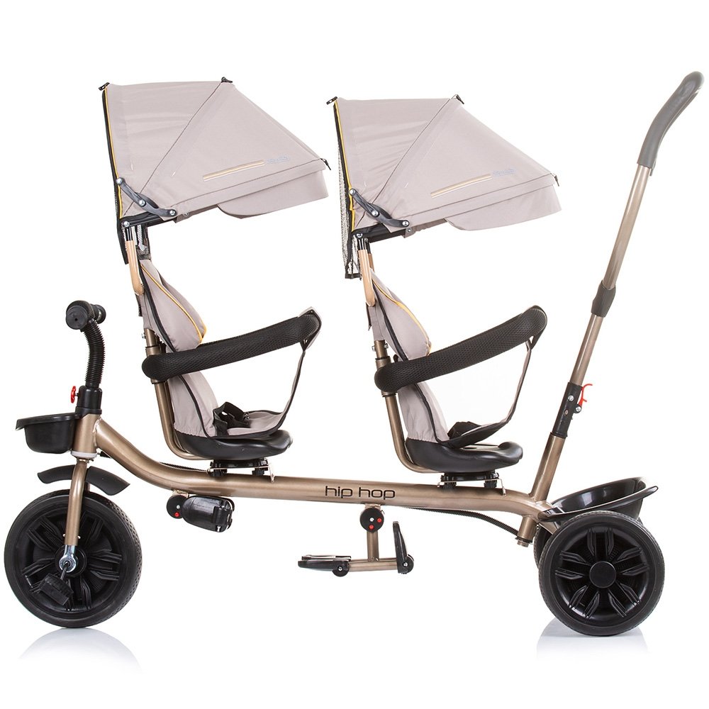 Tricicleta gemeni Chipolino Hip Hop sand 5 Tricicleta gemeni Chipolino Hip Hop sand - Image 4