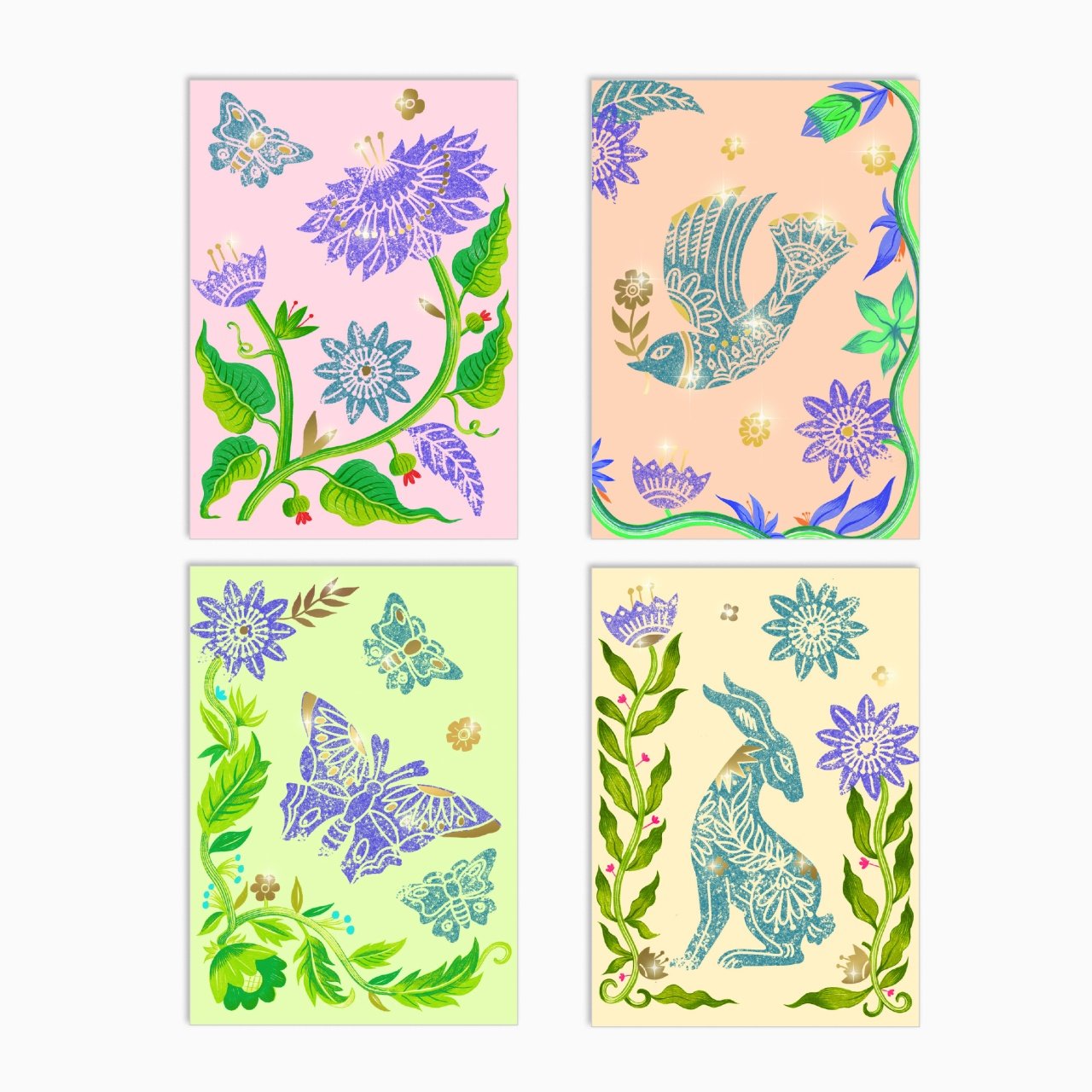 Atelier Creativ De Gravura Pasiune Pentru Flori, Djeco 5 Atelier Creativ De Gravura Pasiune Pentru Flori, Djeco - Imagine 4