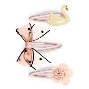 Colectia Plume - 3 agrafe de par Violette, Djeco