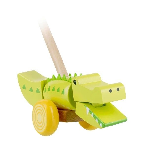 Jucarie De Impins Crocodil, Orange Tree Toys 2 Jucarie De Impins Crocodil, Orange Tree Toys