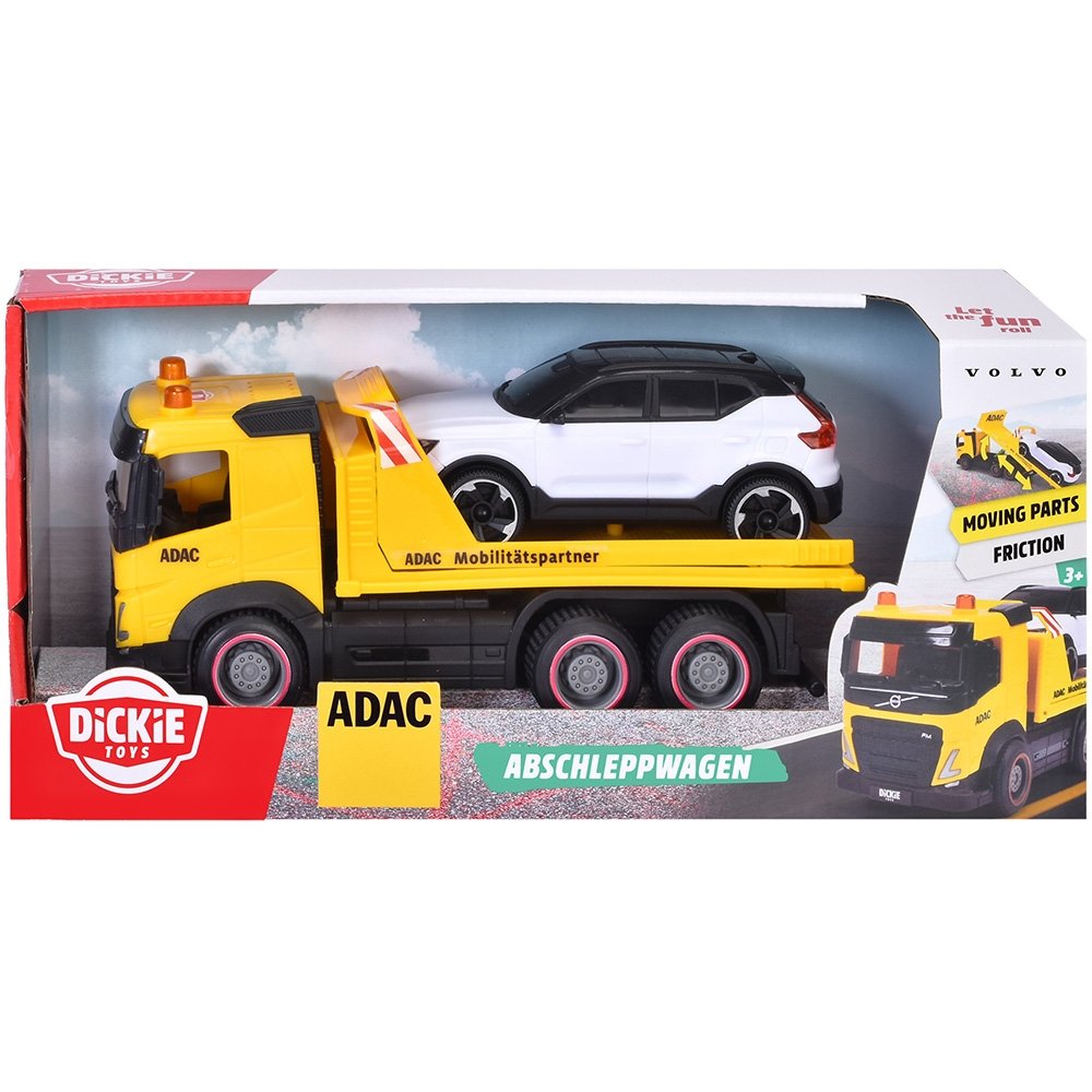 Masina De Tractare Dickie Toys Adac Tow Truck 22 Cm Galben 8 Masina De Tractare Dickie Toys Adac Tow Truck 22 Cm Galben - Imagine 7