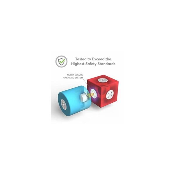 Set Cuburi Din Spuma Cu Magnet Blockaroo, Automobil 13 Piese - Imagine 5