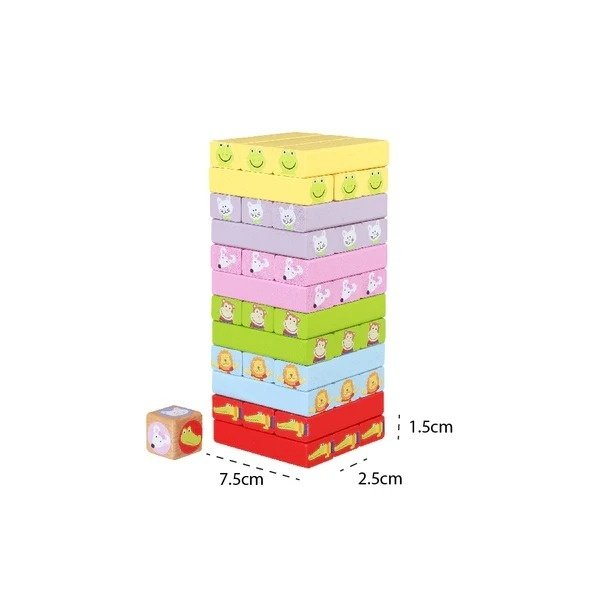 Turn Instabil cu animale, Orange Tree Toys 4 Turn Instabil cu animale, Orange Tree Toys - Image 3