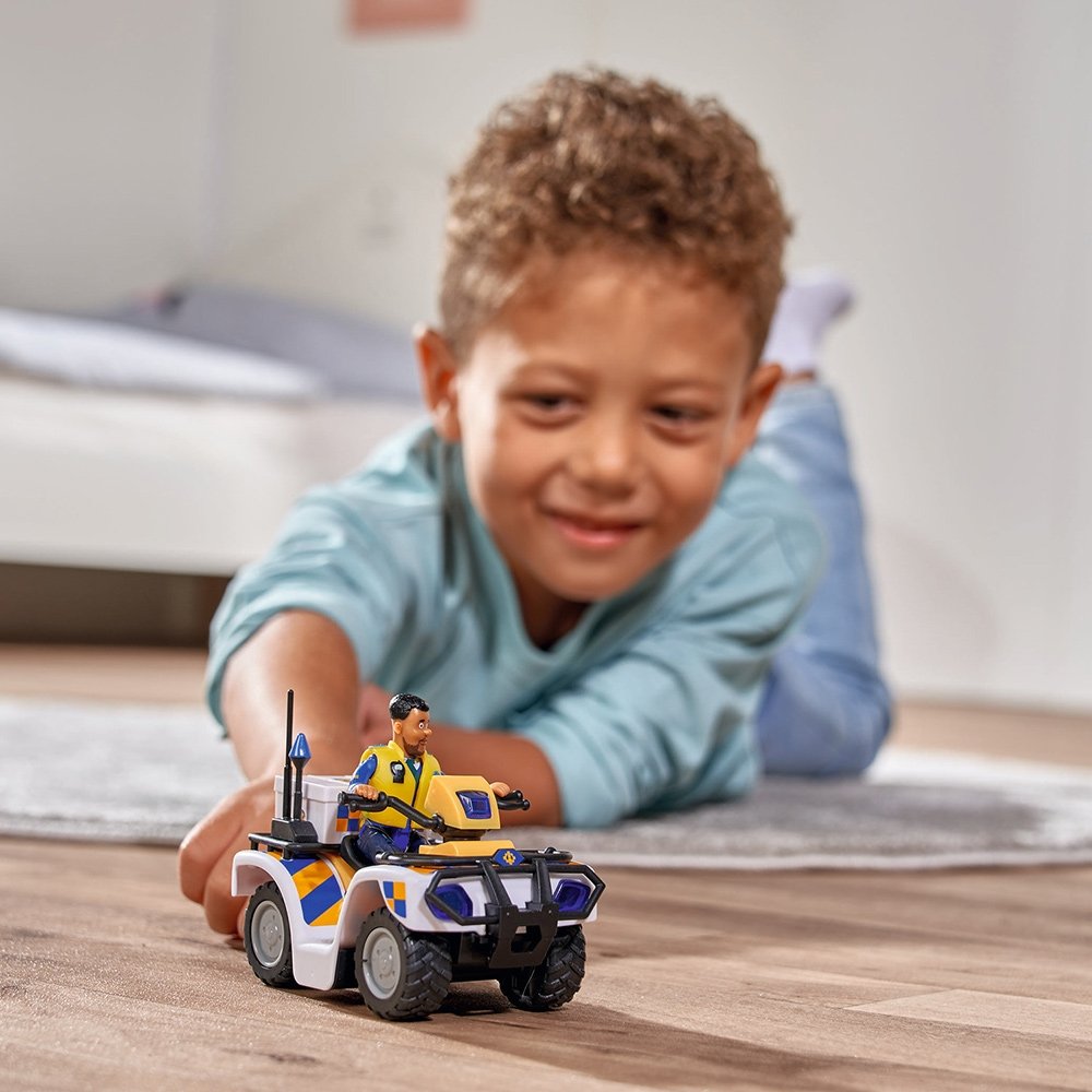 ATV Simba Fireman Sam Police cu figurina Malcolm si accesorii 11 ATV Simba Fireman Sam Police cu figurina Malcolm si accesorii - Image 10