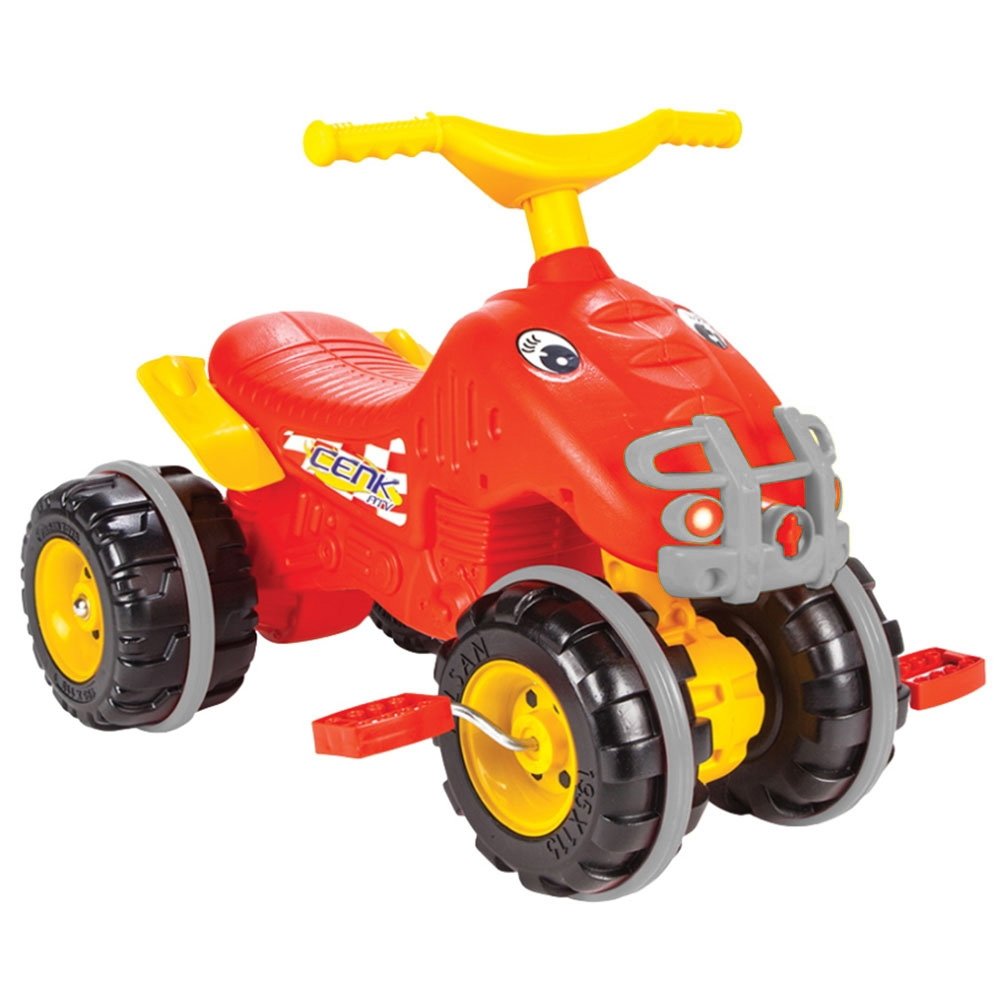 ATV cu pedale Pilsan Cenk red grey 2 ATV cu pedale Pilsan Cenk red grey