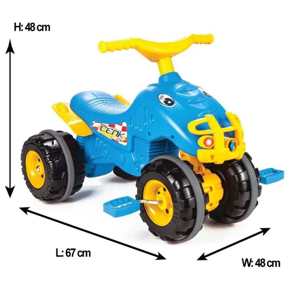 ATV cu pedale Pilsan Cenk red 3 ATV cu pedale Pilsan Cenk red - Image 2