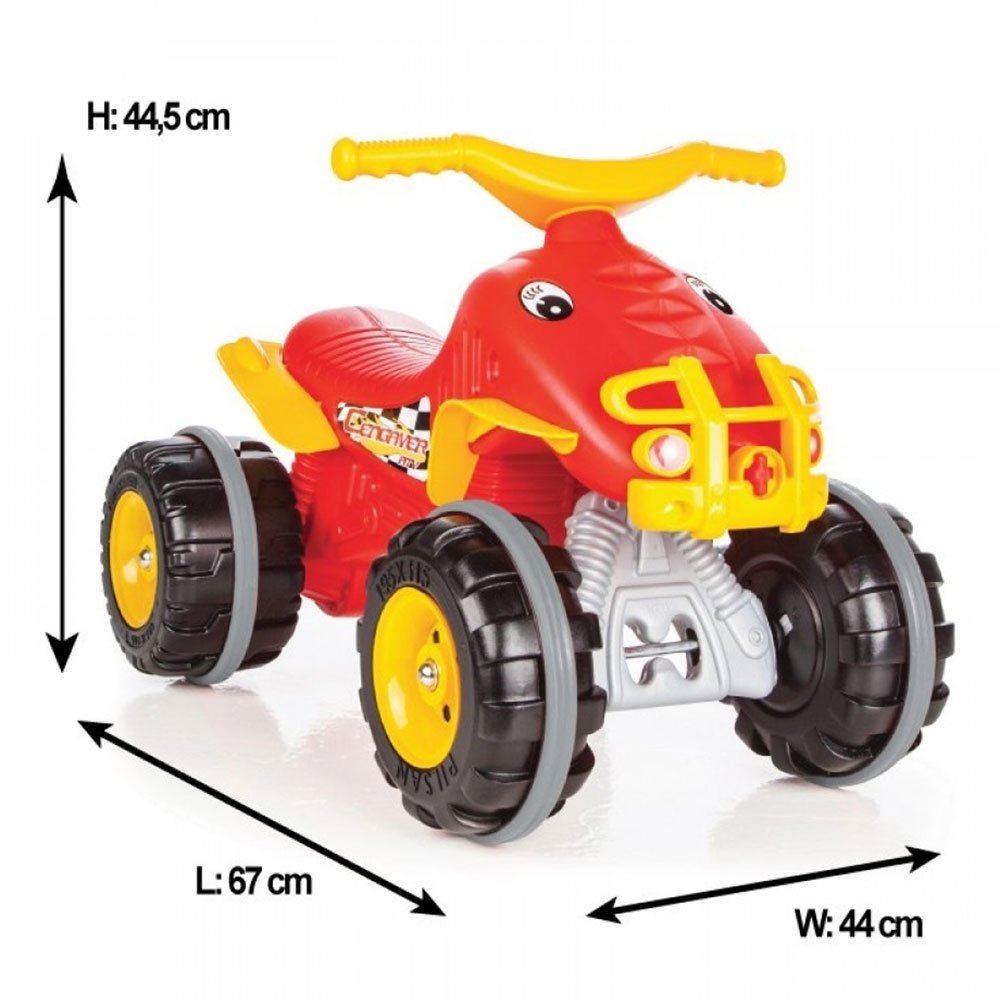 ATV fara pedale Pilsan Cengaver red 4 ATV fara pedale Pilsan Cengaver red - Image 3