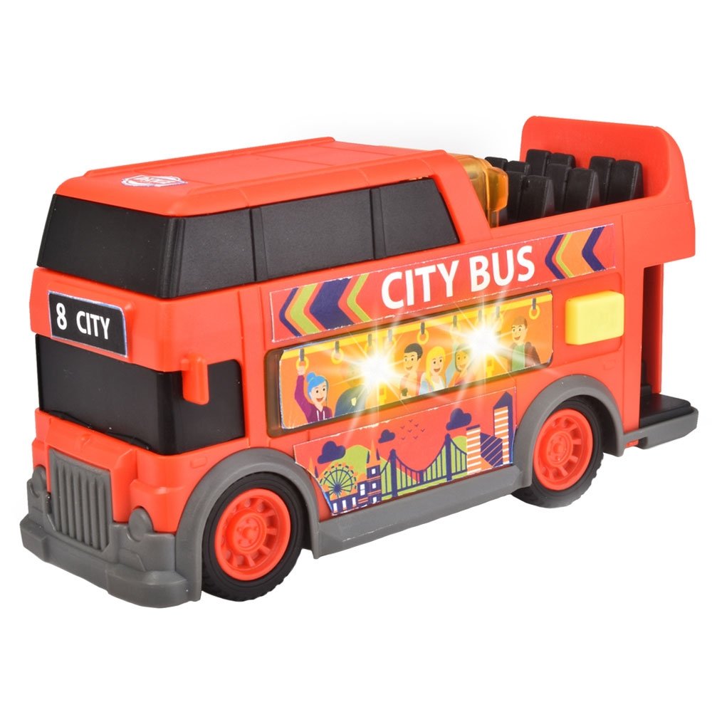 Autobuz Dickie Toys City Bus 2 Autobuz Dickie Toys City Bus