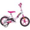 Bicicleta copii Dino Bikes 10" 108 Sport alb si roz 4 Bicicleta copii Dino Bikes 10 108 Sport alb si roz I Best Buy Babys