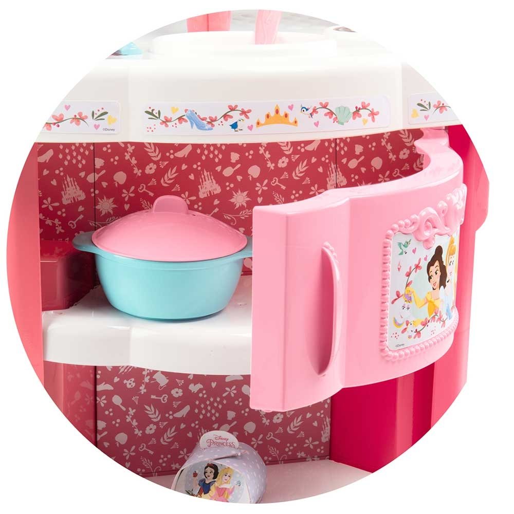 Bucatarie Smoby Disney Princess cu accesorii 4 Bucatarie Smoby Disney Princess cu accesorii - Image 3