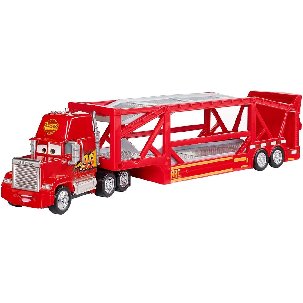 Camion Disney Cars by Mattel Mack cu trailer 2 Camion Disney Cars by Mattel Mack cu trailer