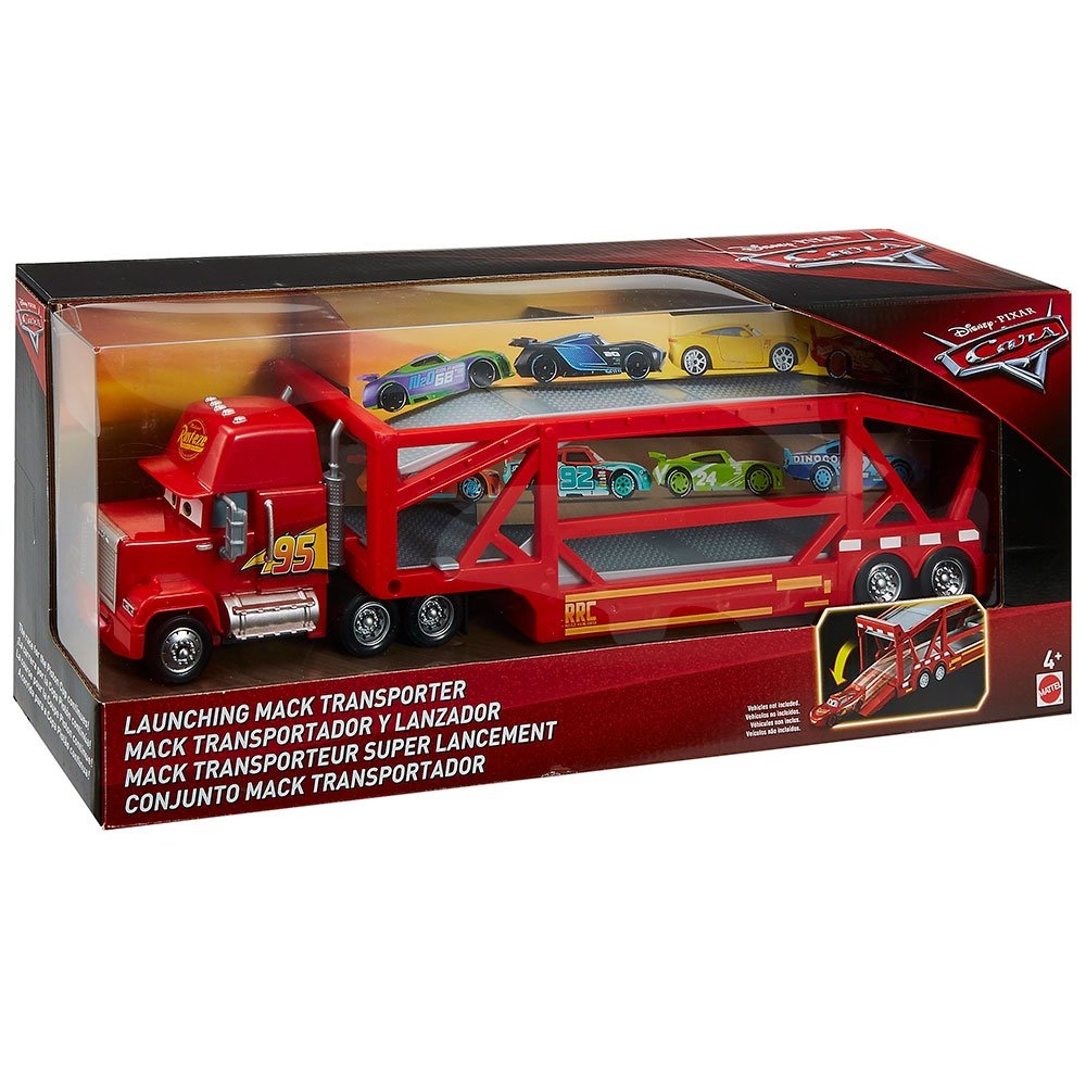 Camion Disney Cars by Mattel Mack cu trailer 6 Camion Disney Cars by Mattel Mack cu trailer - Image 5