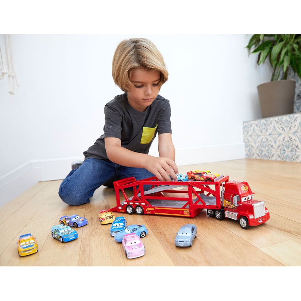 Camion Disney Cars by Mattel Mack cu trailer 5 Camion Disney Cars by Mattel Mack cu trailer - Image 4