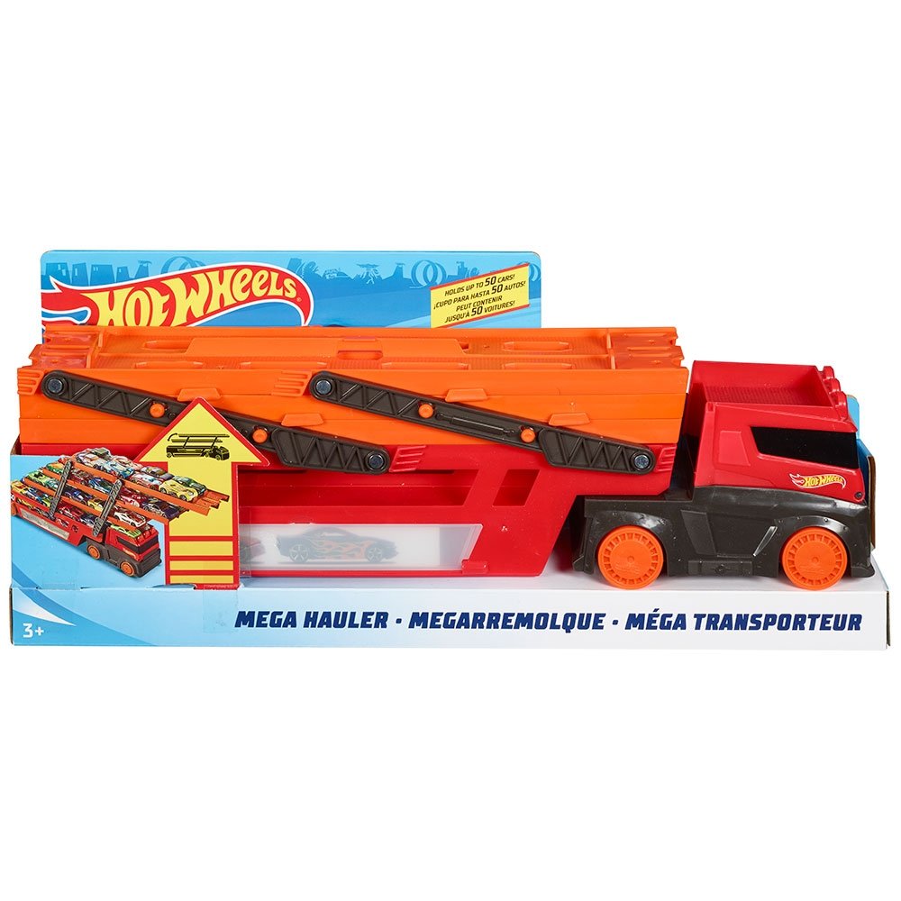 Camion Hot Wheels by Mattel Mega transportator cu trailer 5 Camion Hot Wheels by Mattel Mega transportator cu trailer - Image 4