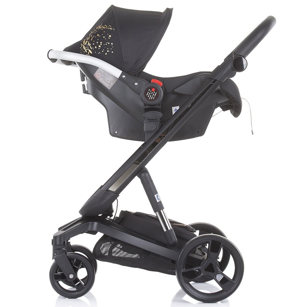 Carucior Chipolino Electra 3 in 1 gold cu cadru negru 17 Carucior Chipolino Electra 3 in 1 gold cu cadru negru - Image 16