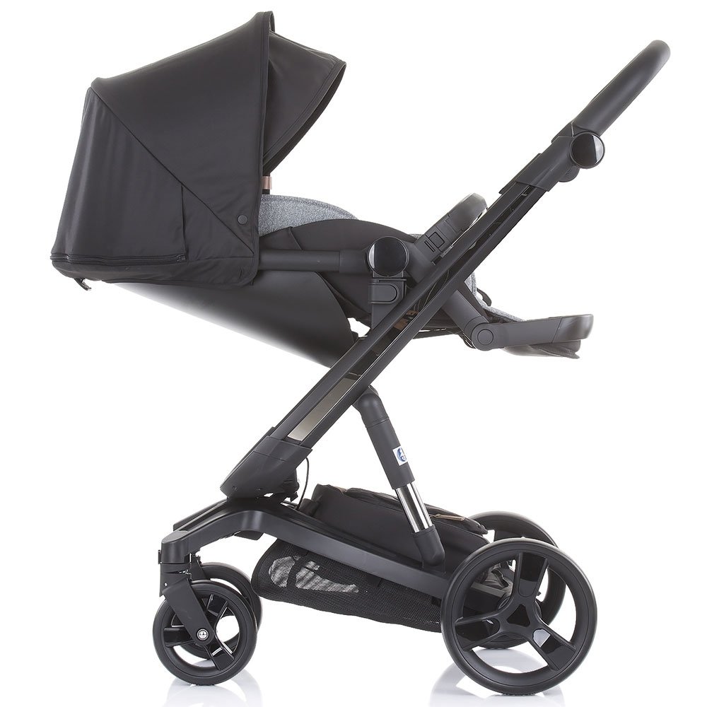 Carucior Chipolino Electra 3 in 1 gold cu cadru negru 13 Carucior Chipolino Electra 3 in 1 gold cu cadru negru - Image 12