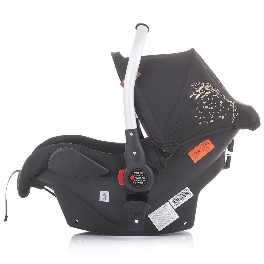 Carucior Chipolino Electra 3 in 1 gold cu cadru negru 22 Carucior Chipolino Electra 3 in 1 gold cu cadru negru - Image 21