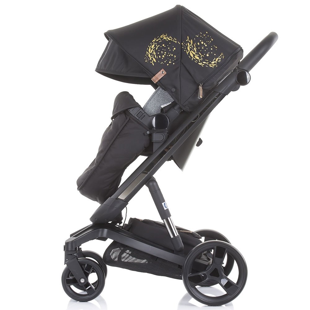 Carucior Chipolino Electra 3 in 1 gold cu cadru negru 11 Carucior Chipolino Electra 3 in 1 gold cu cadru negru - Image 10