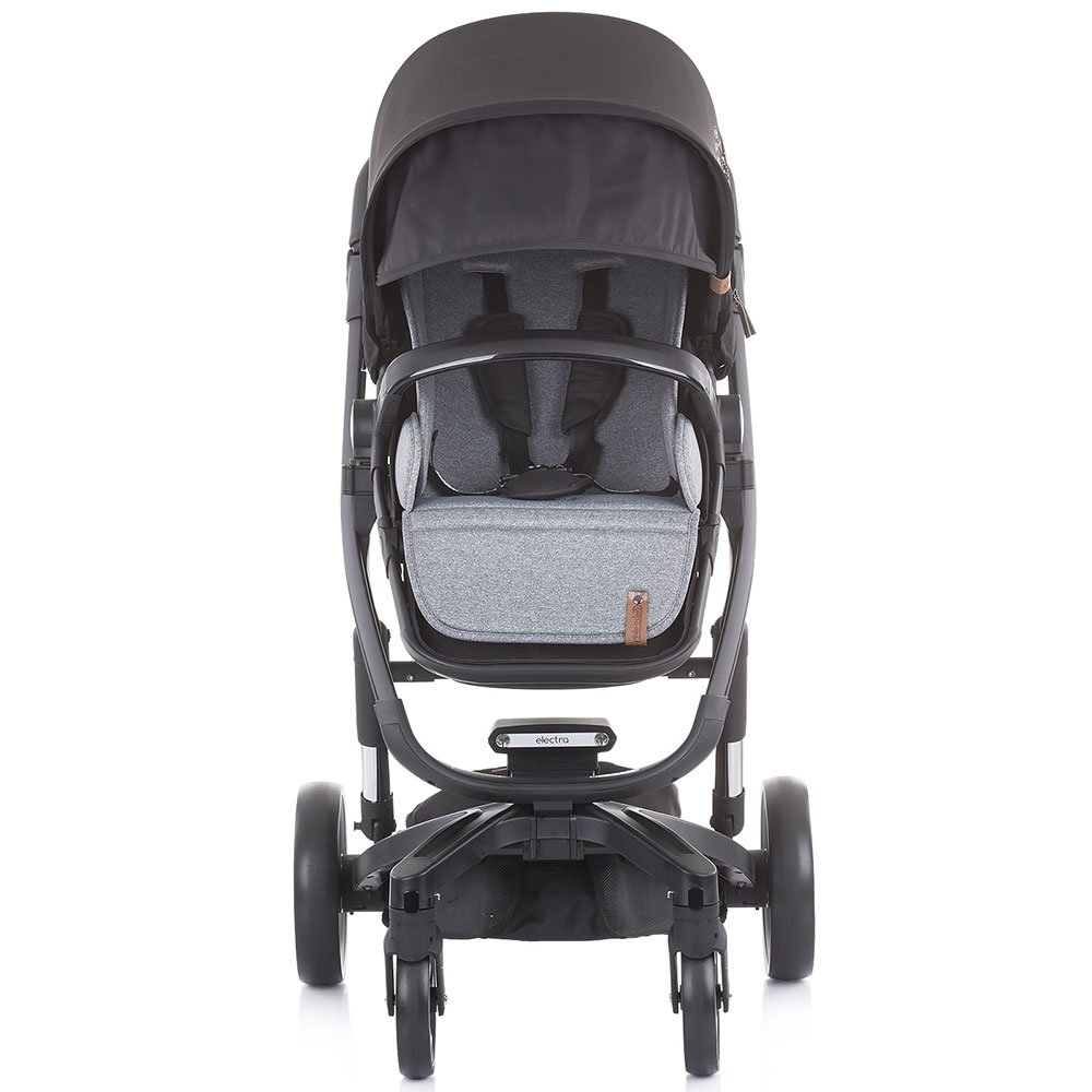 Carucior Chipolino Electra 3 in 1 gold cu cadru negru 8 Carucior Chipolino Electra 3 in 1 gold cu cadru negru - Image 7