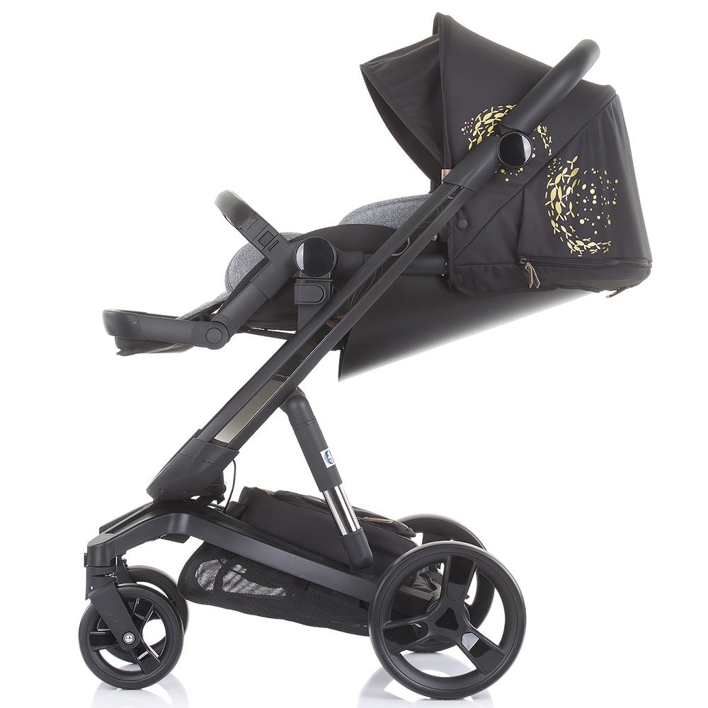 Carucior Chipolino Electra 3 in 1 gold cu cadru negru 12 Carucior Chipolino Electra 3 in 1 gold cu cadru negru - Image 11