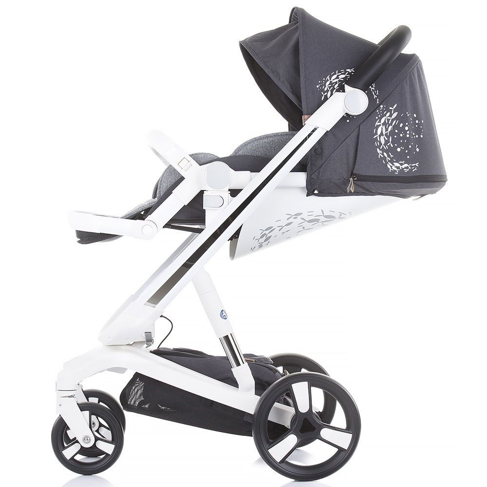 Carucior Chipolino Electra 3 in 1 silver cu cadru alb 12 Carucior Chipolino Electra 3 in 1 silver cu cadru alb - Image 11