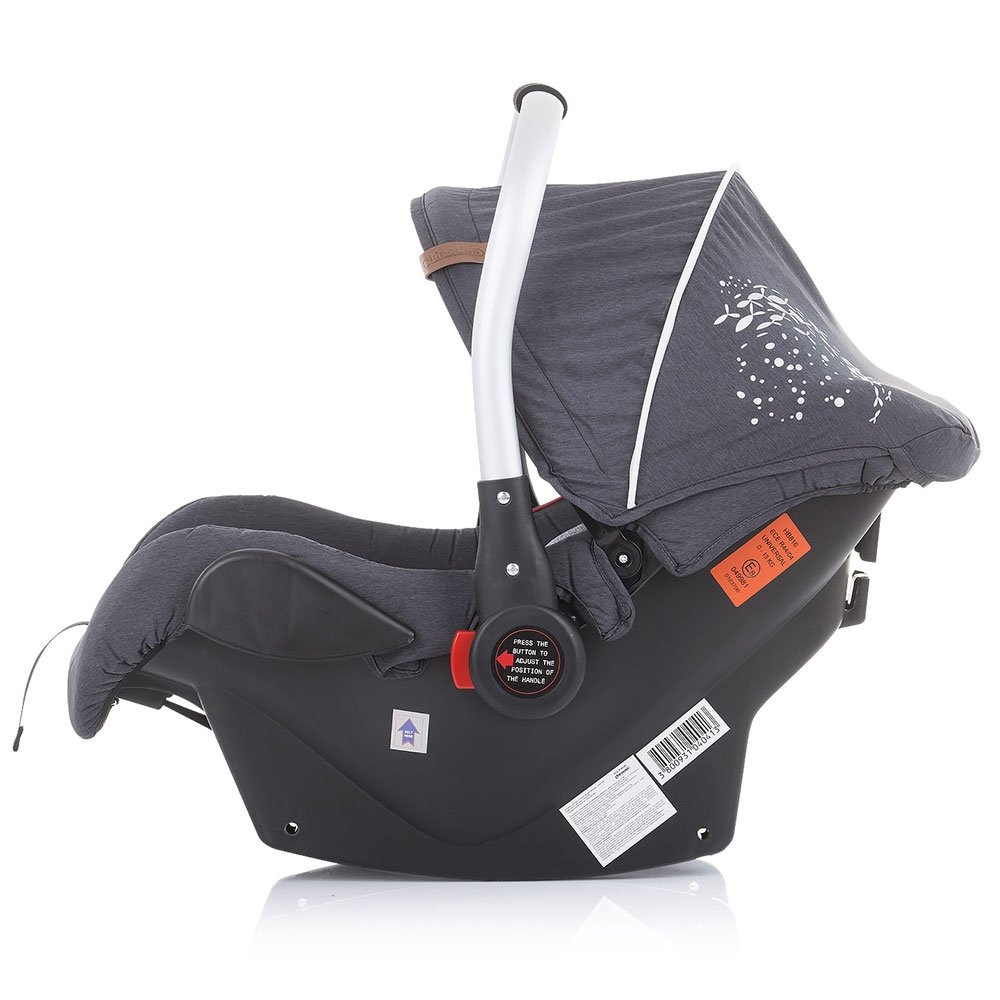 Carucior Chipolino Electra 3 in 1 silver cu cadru alb 22 Carucior Chipolino Electra 3 in 1 silver cu cadru alb - Image 21