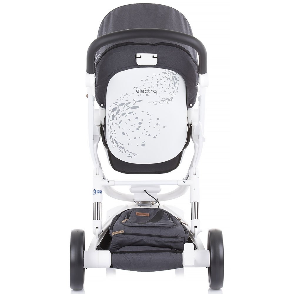 Carucior Chipolino Electra 3 in 1 silver cu cadru alb 15 Carucior Chipolino Electra 3 in 1 silver cu cadru alb - Image 14
