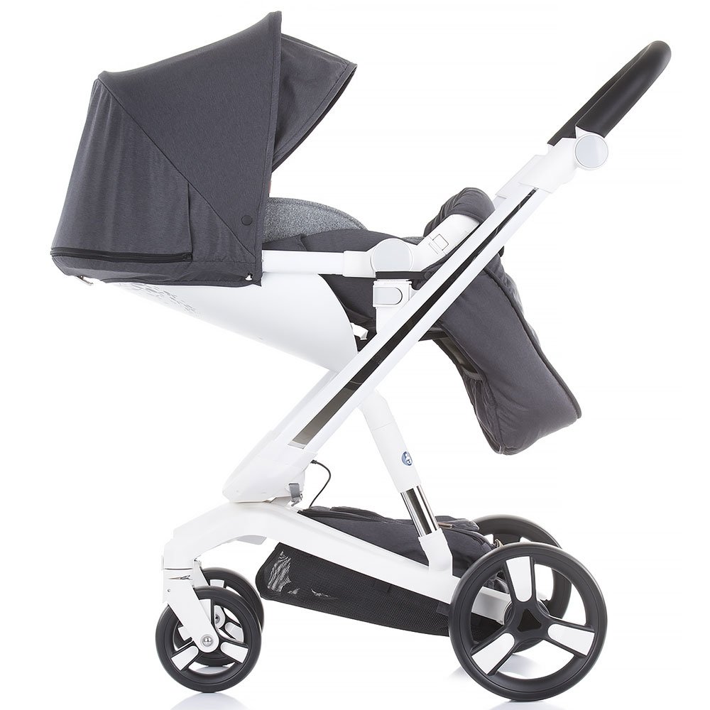 Carucior Chipolino Electra 3 in 1 silver cu cadru alb 14 Carucior Chipolino Electra 3 in 1 silver cu cadru alb - Image 13