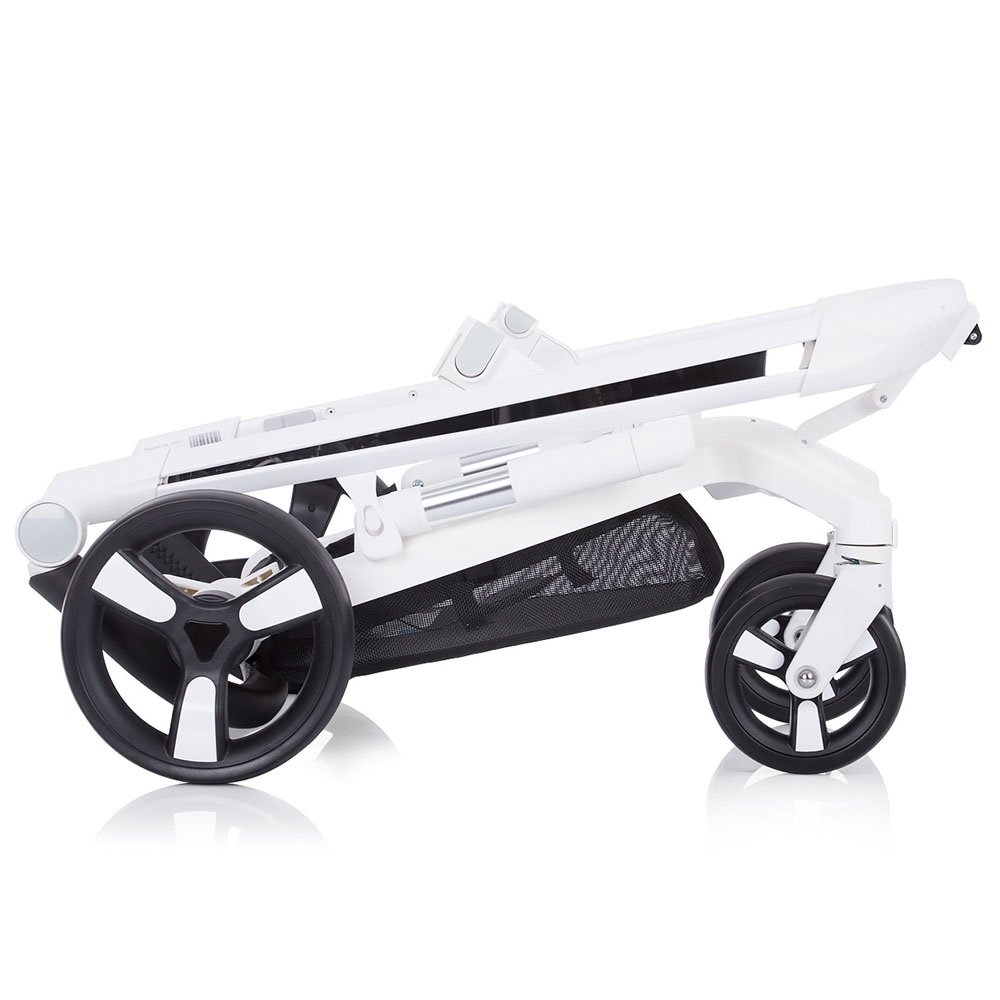 Carucior Chipolino Electra 3 in 1 silver cu cadru alb 7 Carucior Chipolino Electra 3 in 1 silver cu cadru alb - Image 6