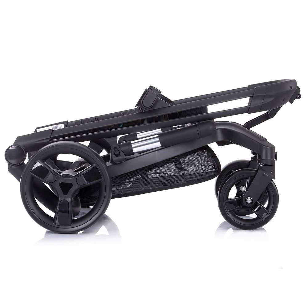 Carucior Chipolino Electra 3 in 1 silver cu cadru negru 7 Carucior Chipolino Electra 3 in 1 silver cu cadru negru - Image 6