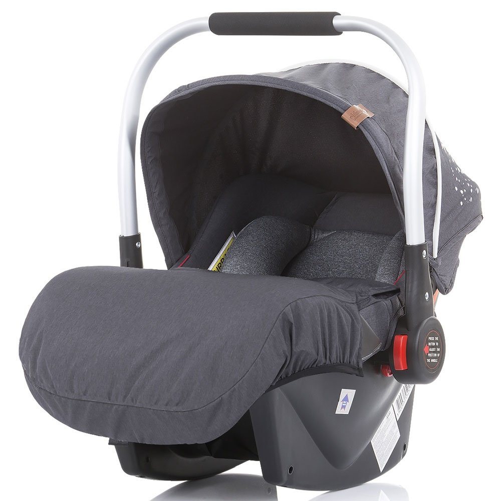 Carucior Chipolino Electra 3 in 1 silver cu cadru negru 21 Carucior Chipolino Electra 3 in 1 silver cu cadru negru - Image 20