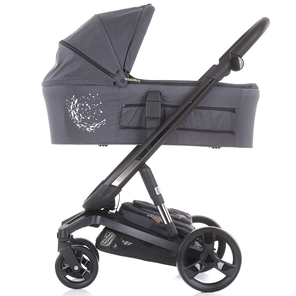 Carucior Chipolino Electra 3 in 1 silver cu cadru negru 16 Carucior Chipolino Electra 3 in 1 silver cu cadru negru - Image 15