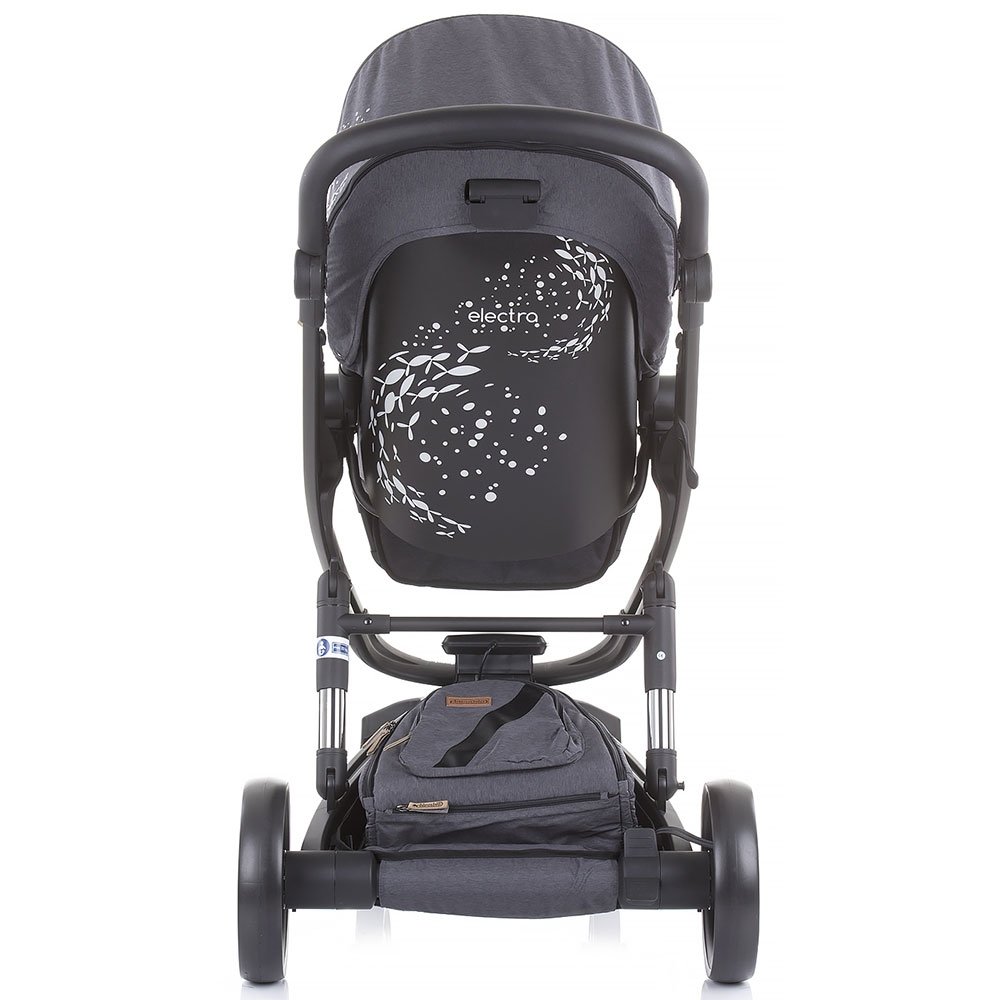 Carucior Chipolino Electra 3 in 1 silver cu cadru negru 15 Carucior Chipolino Electra 3 in 1 silver cu cadru negru - Image 14