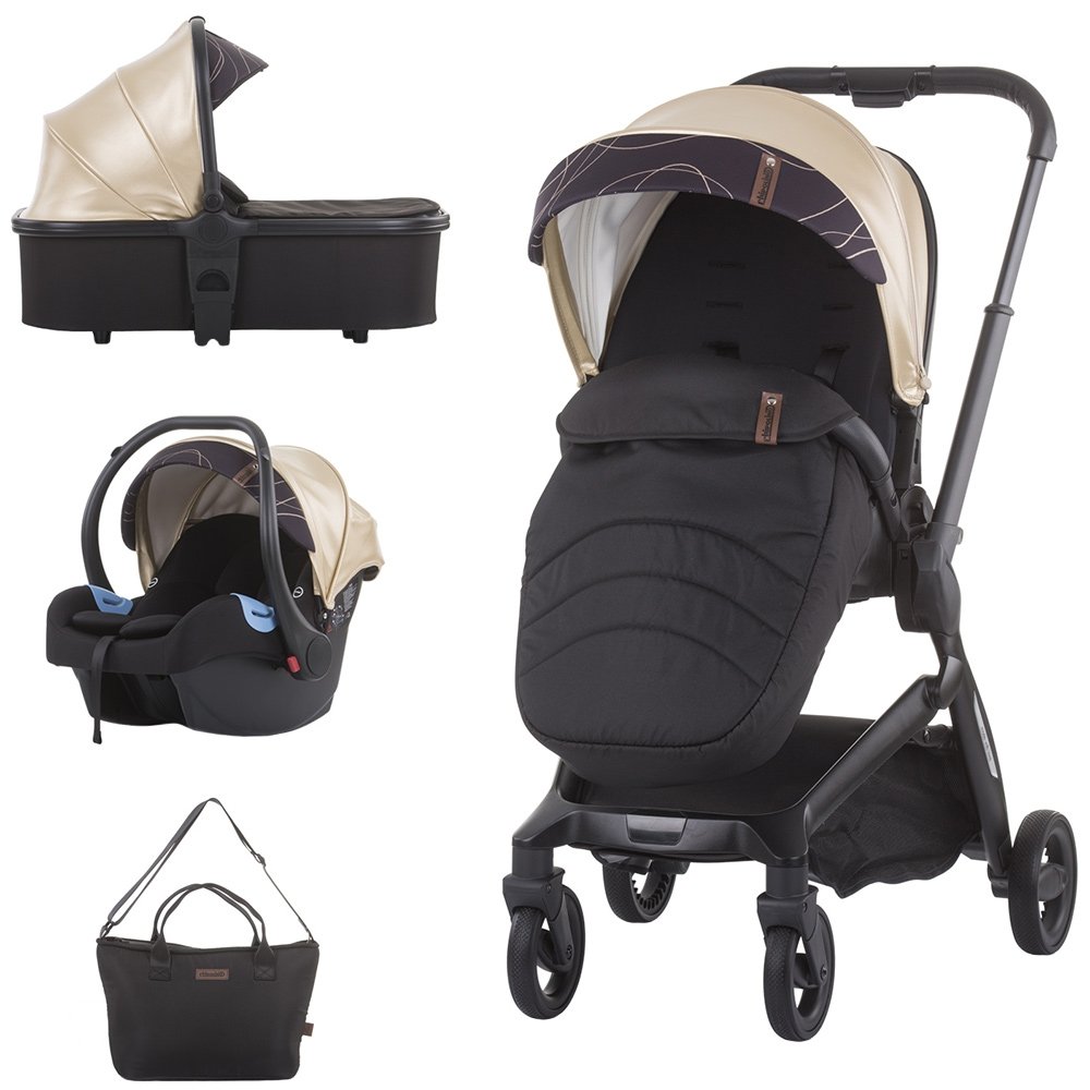 Carucior Chipolino Emotion 3 in 1 gold 2 Carucior Chipolino Emotion 3 in 1 gold