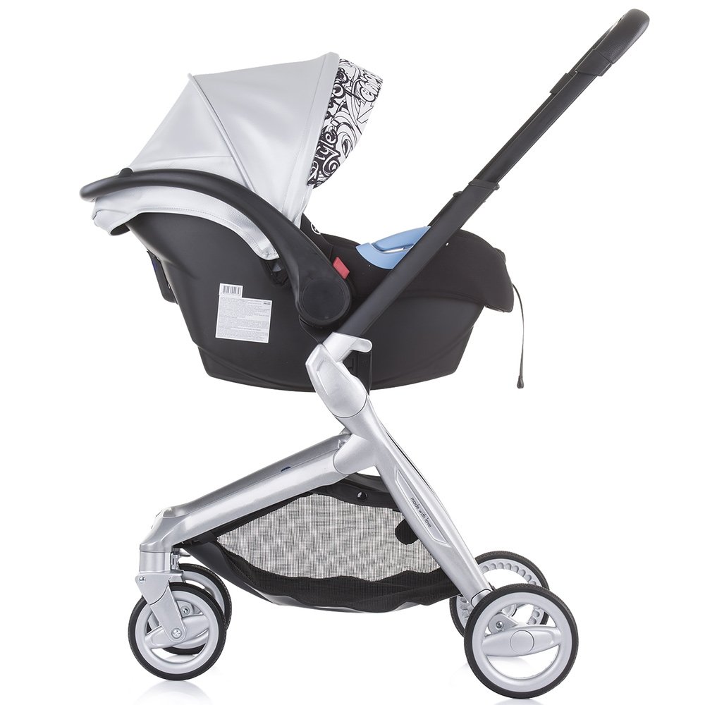 Carucior Chipolino Emotion 3 in 1 silver 18 Carucior Chipolino Emotion 3 in 1 silver - Image 17