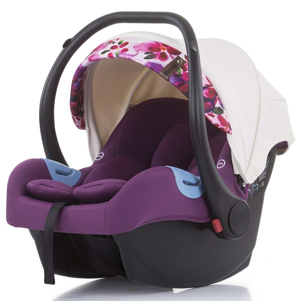 Carucior Chipolino Emotion 3 in 1 white flowers 21 Carucior Chipolino Emotion 3 in 1 white flowers - Image 20