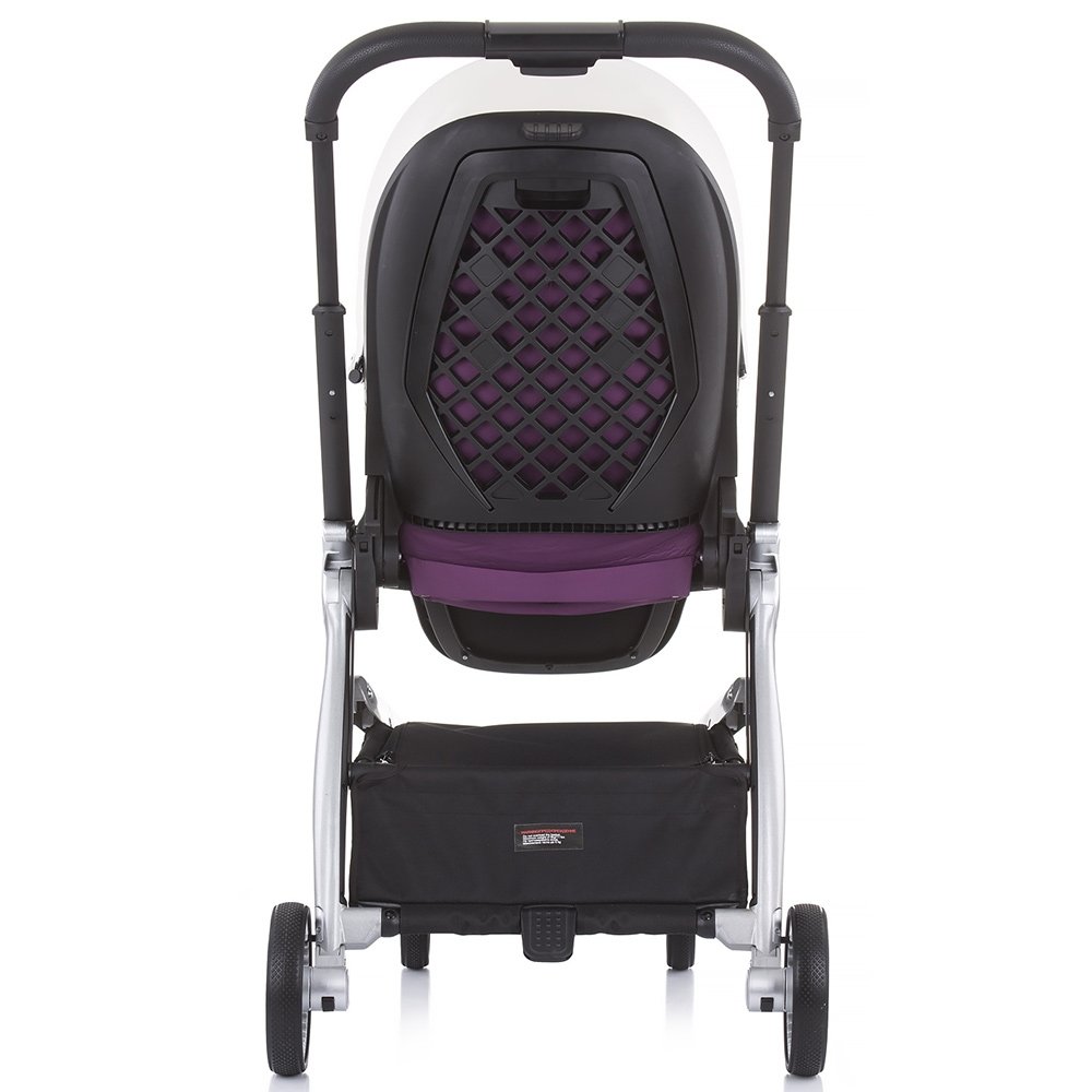 Carucior Chipolino Emotion 3 in 1 white flowers 17 Carucior Chipolino Emotion 3 in 1 white flowers - Image 16