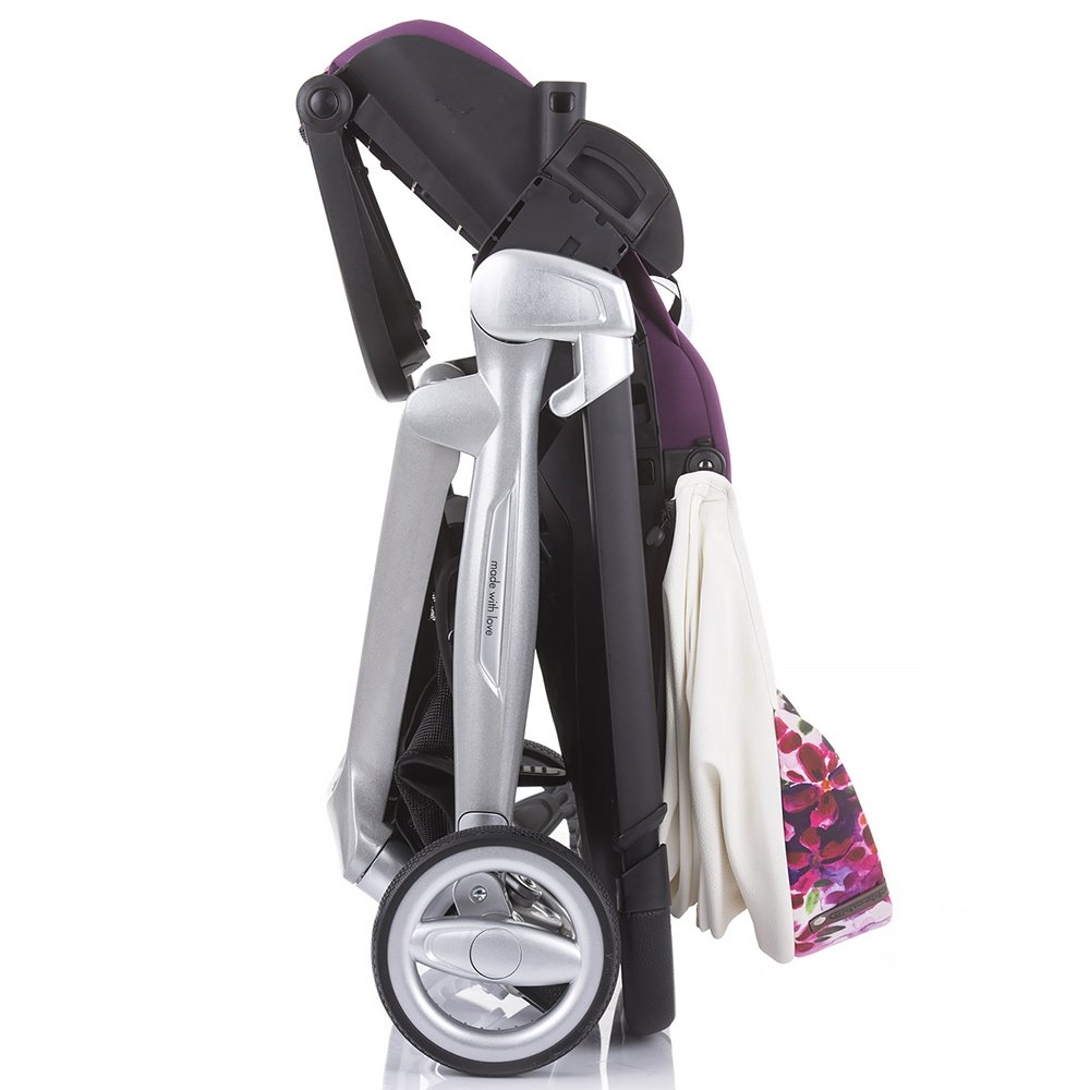 Carucior Chipolino Emotion 3 in 1 white flowers 7 Carucior Chipolino Emotion 3 in 1 white flowers - Image 6