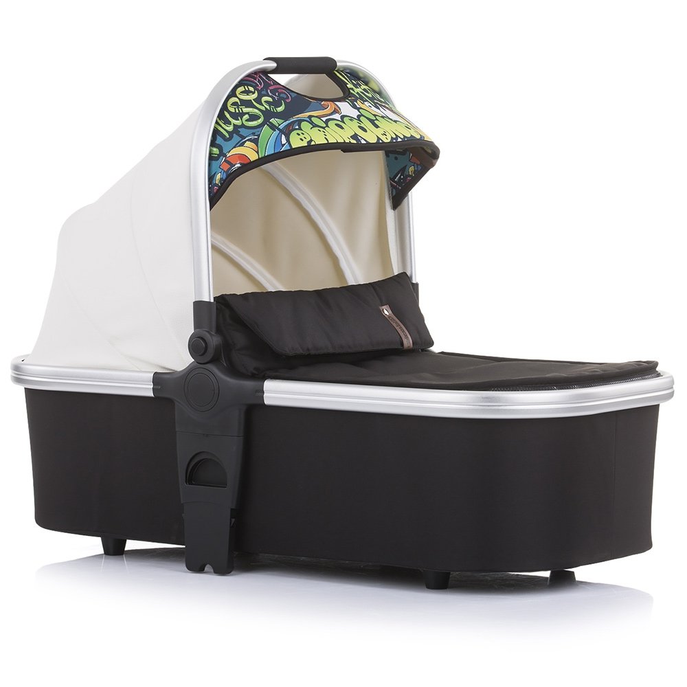 Carucior Chipolino Emotion 3 in 1 white graffiti 19 Carucior Chipolino Emotion 3 in 1 white graffiti - Image 18