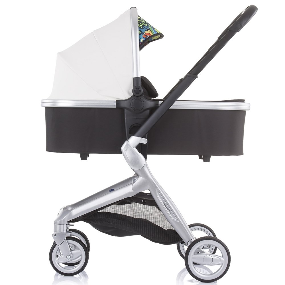 Carucior Chipolino Emotion 3 in 1 white graffiti 9 Carucior Chipolino Emotion 3 in 1 white graffiti - Image 8