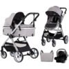 Carucior Chipolino Vista 3 in 1 cloud grey 19 Carucior Chipolino Vista 3 in 1 cloud grey 1 I Best Buy Babys