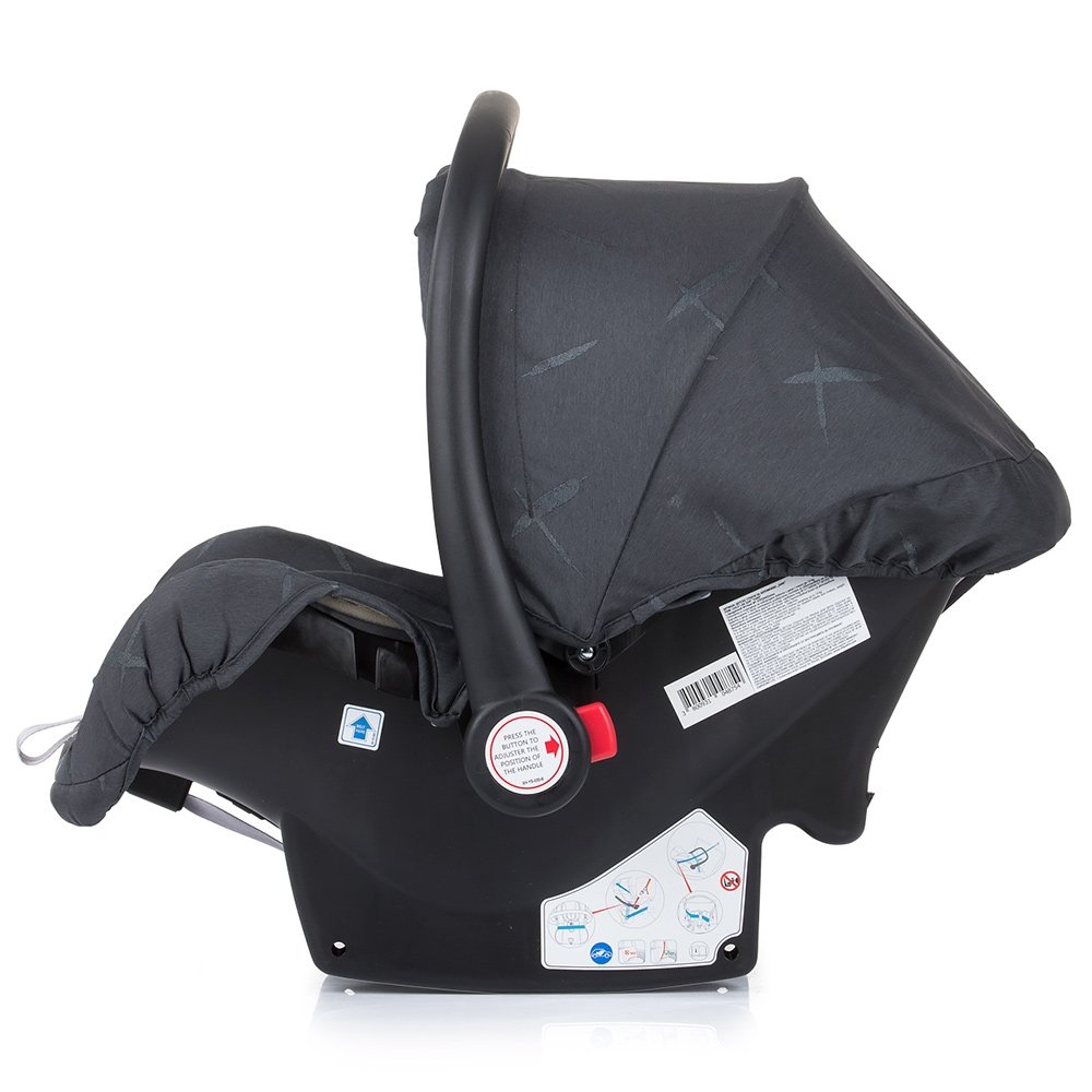 Carucior Chipolino Zara 3 in 1 anthracite 15 Carucior Chipolino Zara 3 in 1 anthracite - Image 14