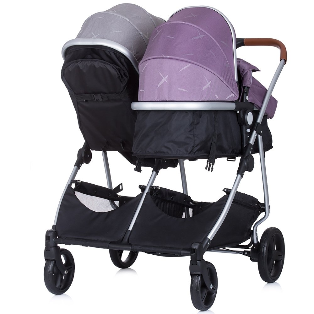 Carucior gemeni Chipolino Duo Smart 2 in 1 anthracite lilac 13 Carucior gemeni Chipolino Duo Smart 2 in 1 anthracite lilac - Image 12