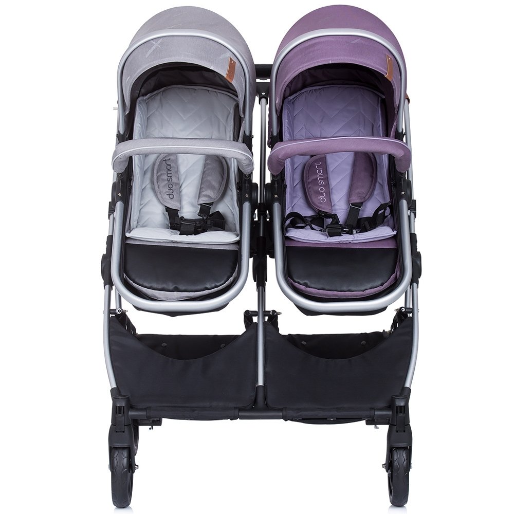 Carucior gemeni Chipolino Duo Smart 2 in 1 anthracite lilac 15 Carucior gemeni Chipolino Duo Smart 2 in 1 anthracite lilac - Image 14