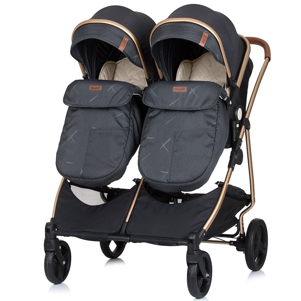 Carucior gemeni Chipolino Duo Smart 2 in 1 raven 4 Carucior gemeni Chipolino Duo Smart 2 in 1 raven - Image 3