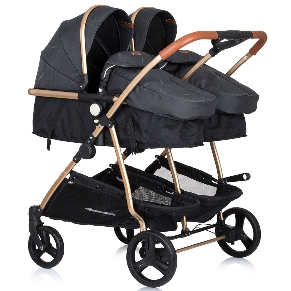 Carucior gemeni Chipolino Duo Smart 2 in 1 raven 3 Carucior gemeni Chipolino Duo Smart 2 in 1 raven - Image 2