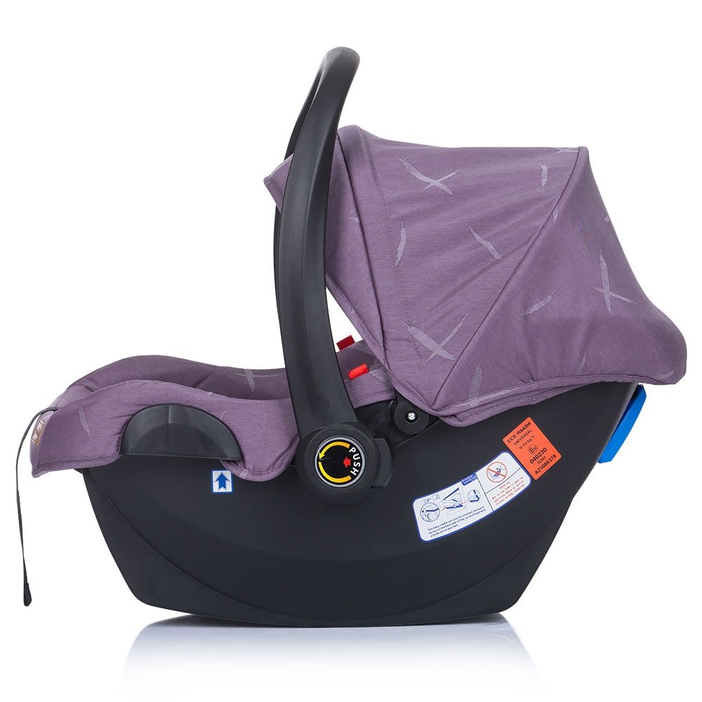 Carucior gemeni Chipolino Duo Smart 3 in 1 anthracite lilac 26 Carucior gemeni Chipolino Duo Smart 3 in 1 anthracite lilac - Image 25