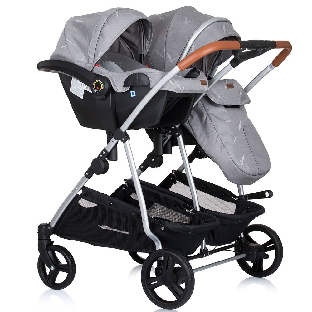 Carucior gemeni Chipolino Duo Smart 3 in 1 anthracite 21 Carucior gemeni Chipolino Duo Smart 3 in 1 anthracite - Image 20
