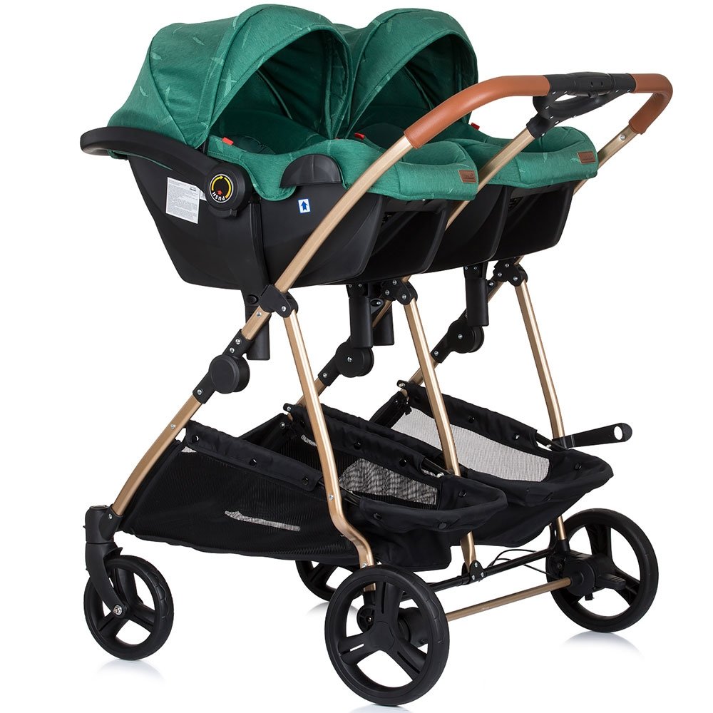 Carucior gemeni Chipolino Duo Smart 3 in 1 avocado 5 Carucior gemeni Chipolino Duo Smart 3 in 1 avocado - Image 4