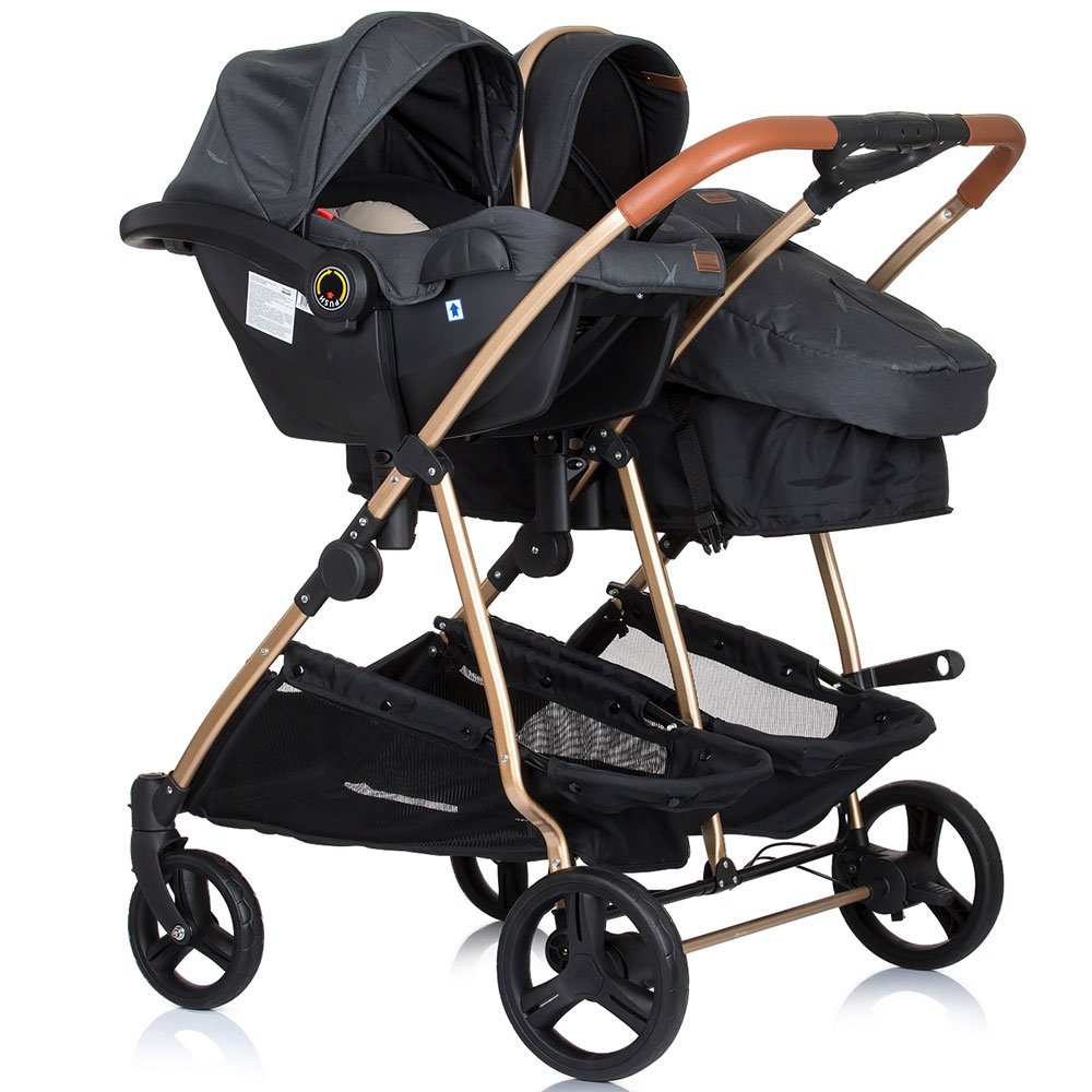 Carucior gemeni Chipolino Duo Smart 3 in 1 raven 22 Carucior gemeni Chipolino Duo Smart 3 in 1 raven - Image 21